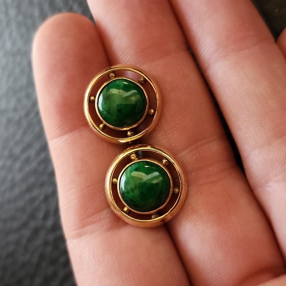 VTG screw-back earrings - Picture 3 of 7
